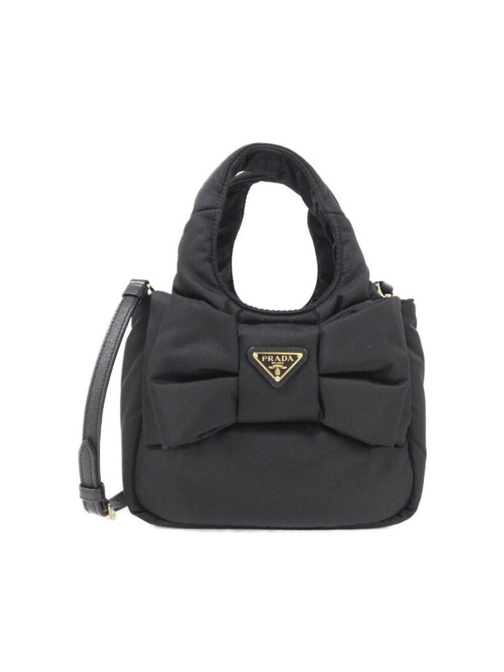 Prada Bag Handbag Gold